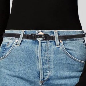 Burberry Patent Leather Belt